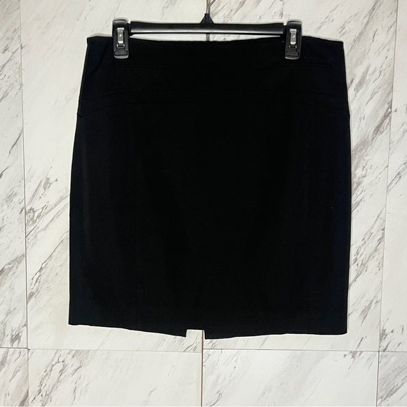 Express Stretch Black Pencil Skirt SZ 10 - Picture 1 of 5
